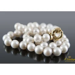 COLLARES Collar perlas cultivadas broche oro amarillo
