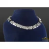 COLLARES Gargantilla articulada oro blanco y diamantes