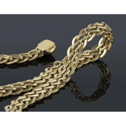 COLLARES Gargantilla cartier oro amarillo 14 kt. 40Cm largo.