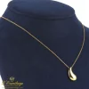 COLLARES Gargantilla cuerno oro rosa tous. 45Cm largo.