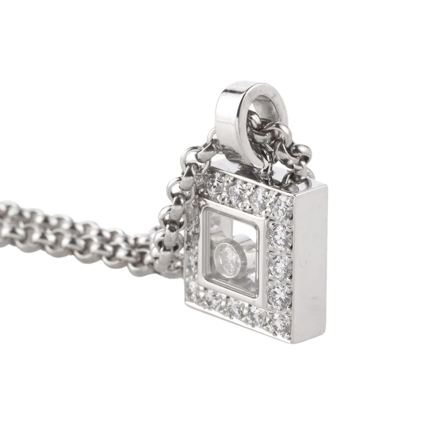 COLLARES Gargantilla happy diamonds icons oro blanco y diamantes