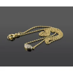 COLLARES Gargantilla oro amarillo y cuajado de diamantes
