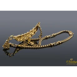 COLLARES Gargantilla oro amarillo y diamantes