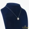 COLLARES Gargantilla oro blanco y diamantes baguettes