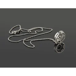 COLLARES Gargantilla oro blanco y diamantes baguettes