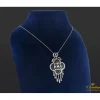 COLLARES Gargantilla oro blanco diamantes