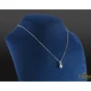 COLLARES Gargantilla solitario oro blanco