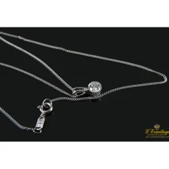 COLLARES Gargantilla solitario oro blanco