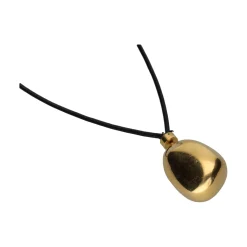 COLLARES Mediterranean edem oro amarillo con cordón.