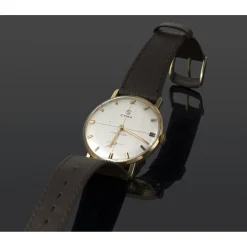 CYMA Cymaflex oro amarillo cuerda manual caballero 34mm