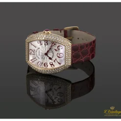 FRANCK MULLER Heart oro rosa y diamantes.