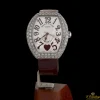 FRANCK MULLER Heart white gold diamonds.