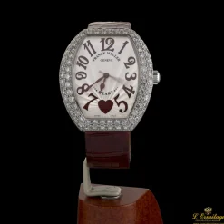 FRANCK MULLER Heart white gold diamonds.