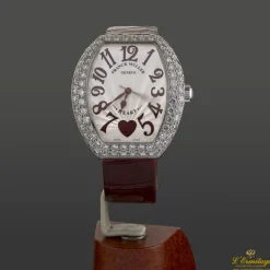 FRANCK MULLER Heart white gold diamonds.