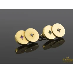 GEMELOS Gemelos antiguos oro amarillo