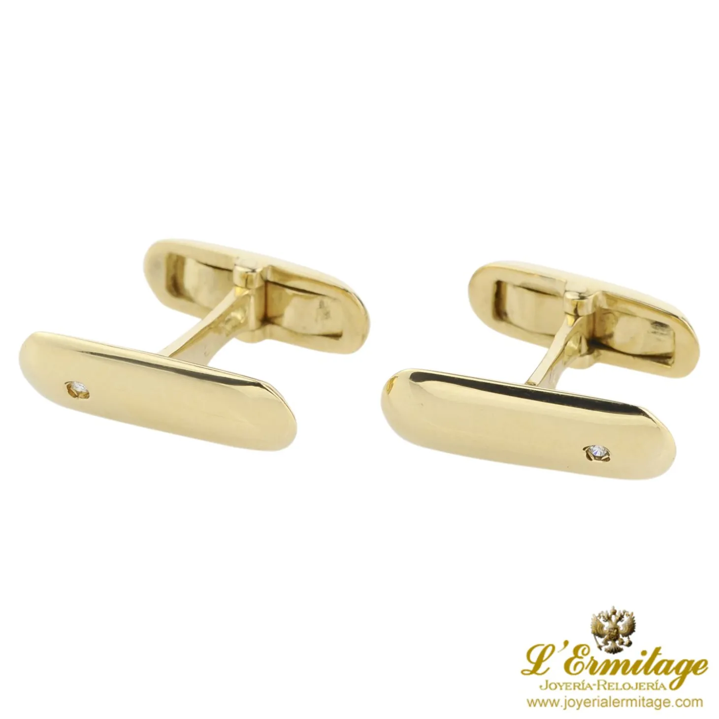 GEMELOS Gemelos oro amarillo y diamante