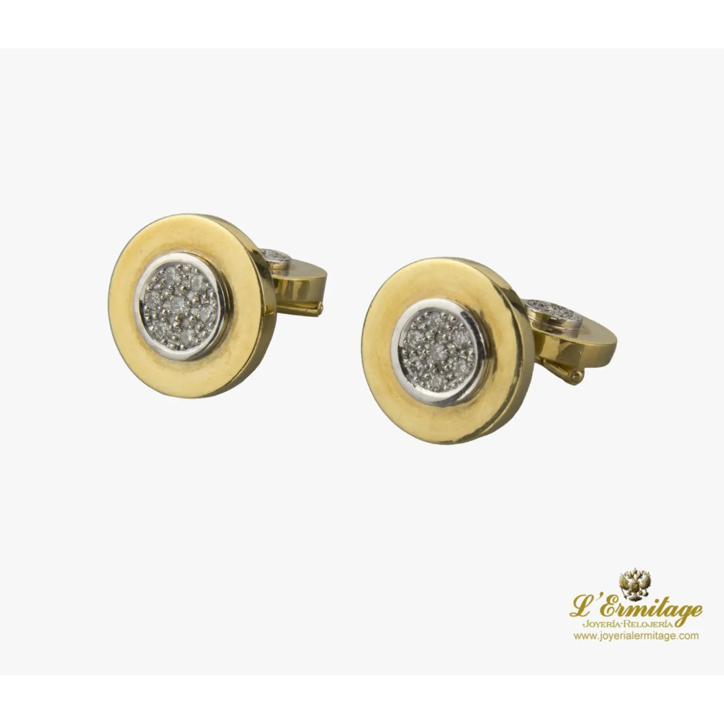 GEMELOS Gemelos oro amarillo y diamantes