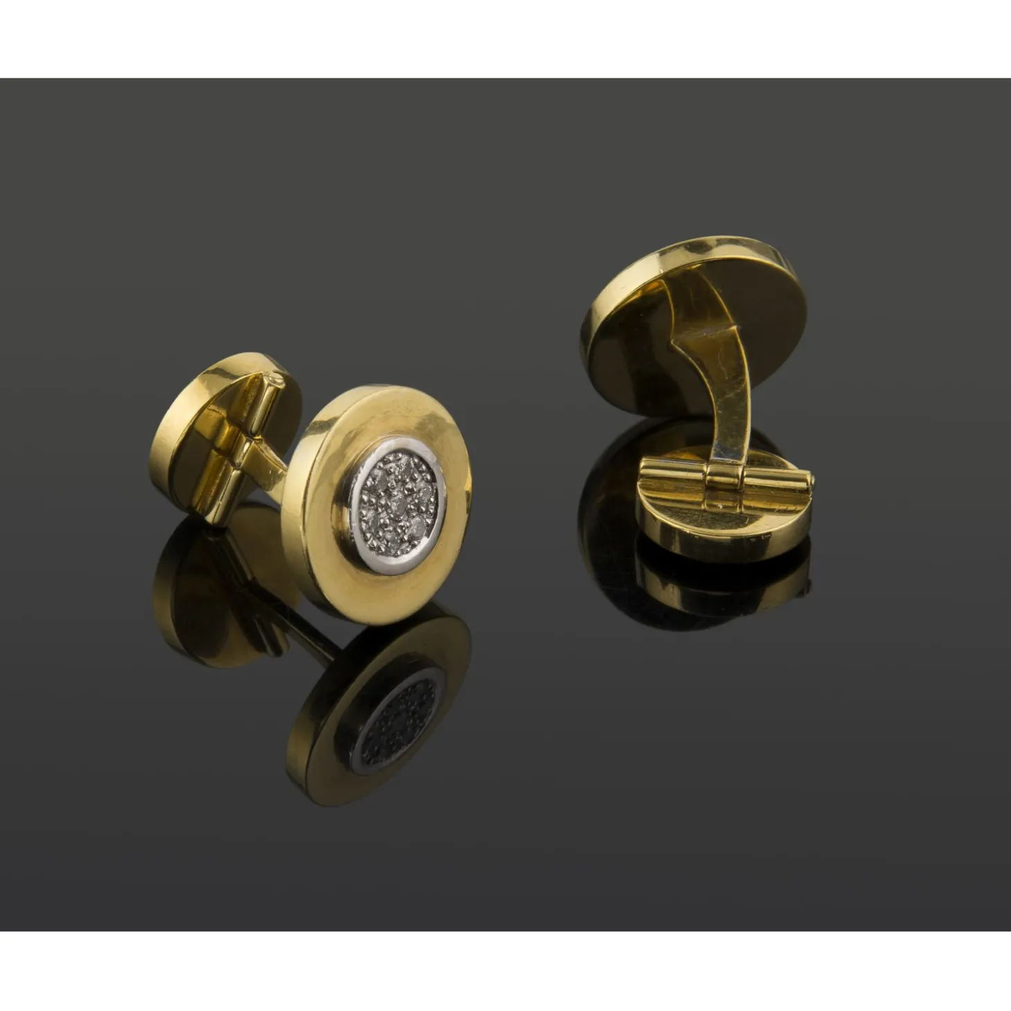GEMELOS Gemelos oro amarillo y diamantes