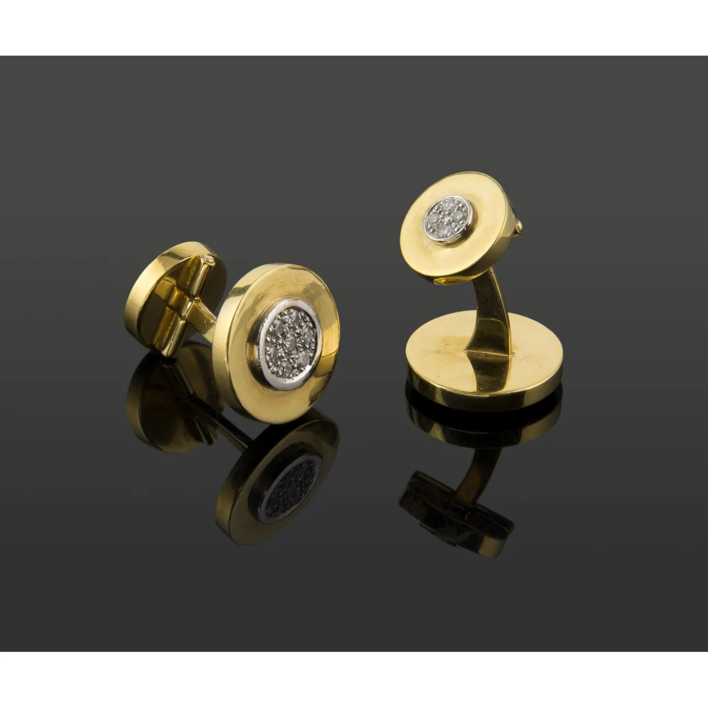 GEMELOS Gemelos oro amarillo y diamantes