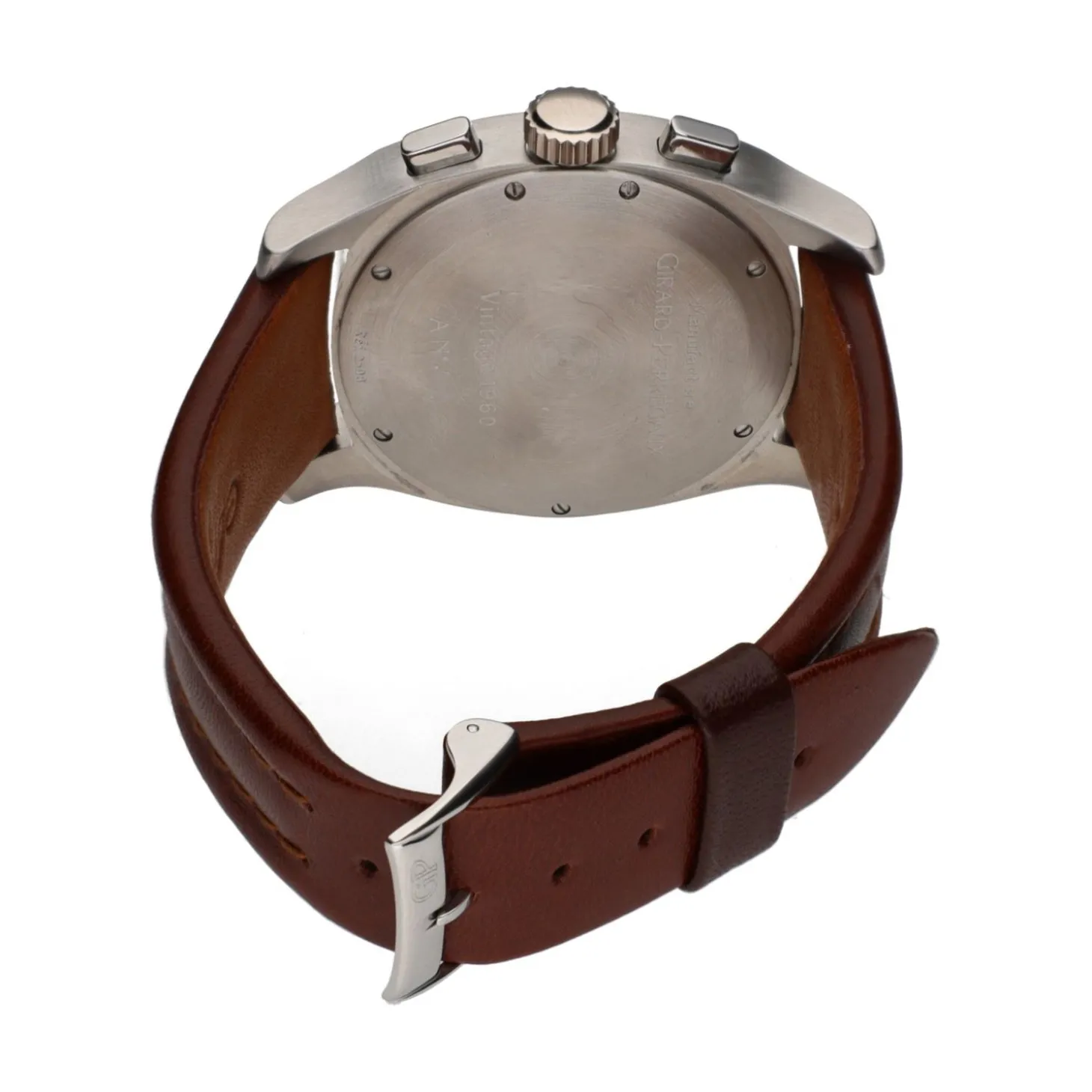 GIRARD PERREGAUX Vintage 1960 acero cuero 38mm.