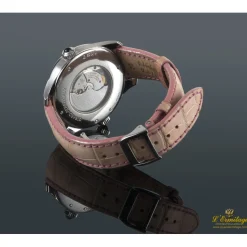 GIRARD PERREGAUX World time acero y diamantes automatico señora