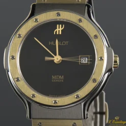 HUBLOT Classic acero y oro cuarzo señora