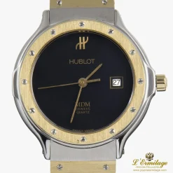 HUBLOT Classic acero y oro cuarzo señora