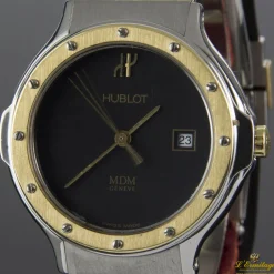 HUBLOT Classic acero y oro cuarzo señora