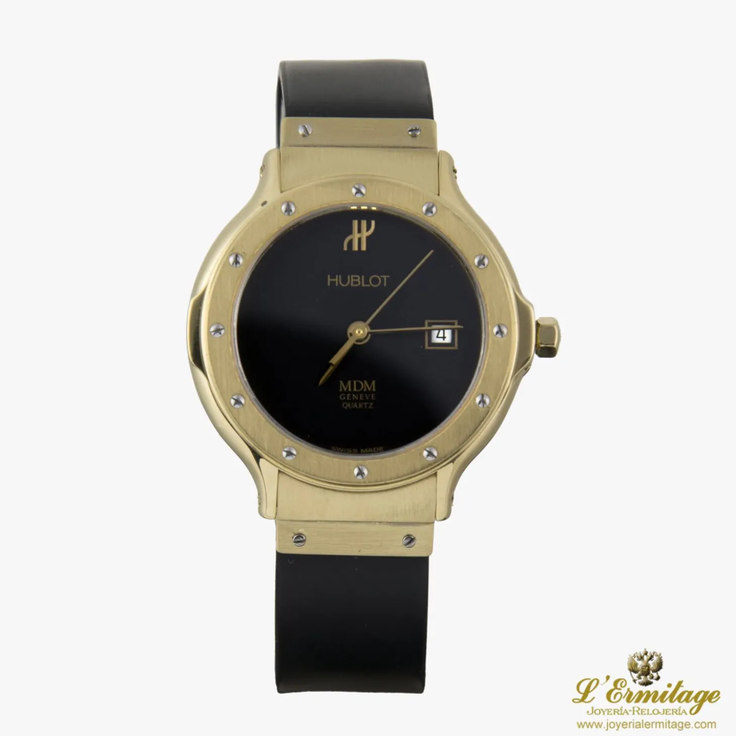 HUBLOT Classic oro amarillo cuarzo señora