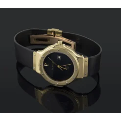 HUBLOT Classic oro amarillo cuarzo cadete