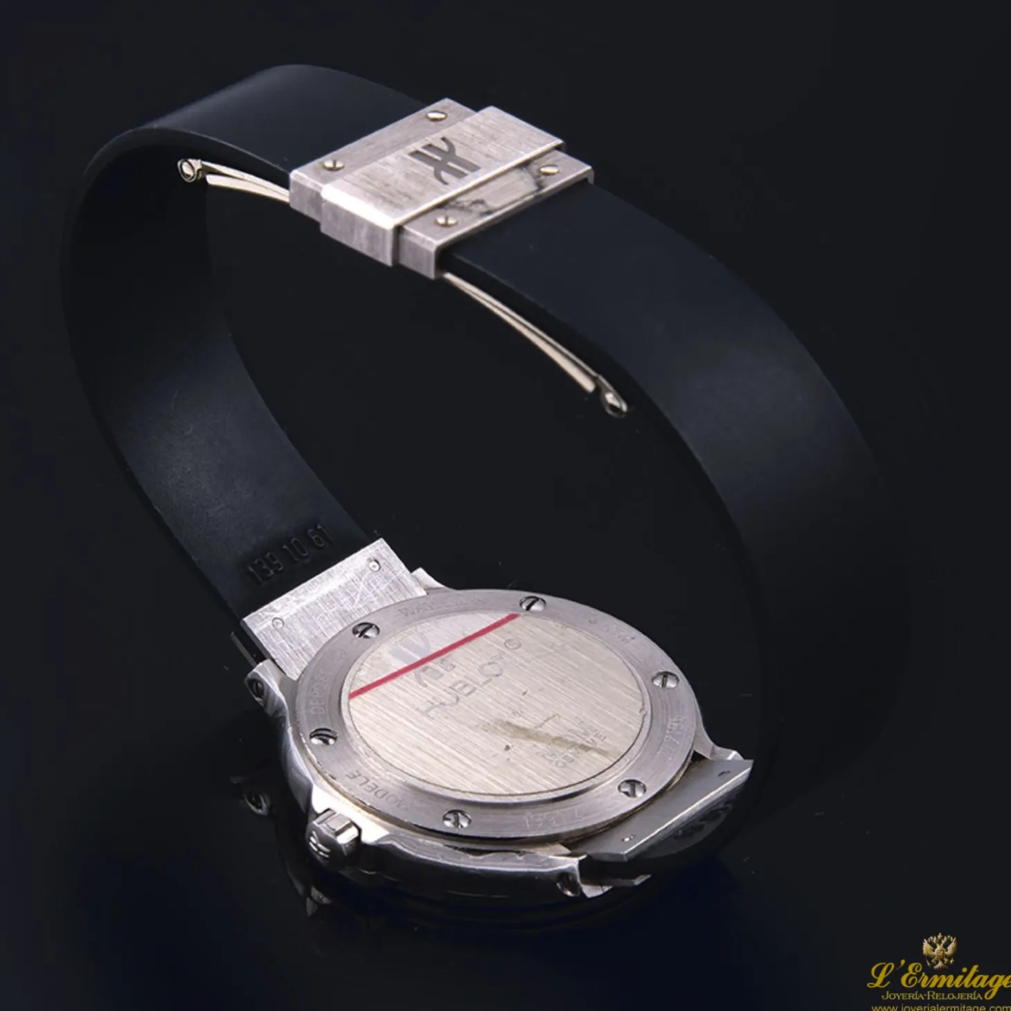HUBLOT Classic señora oro blanco