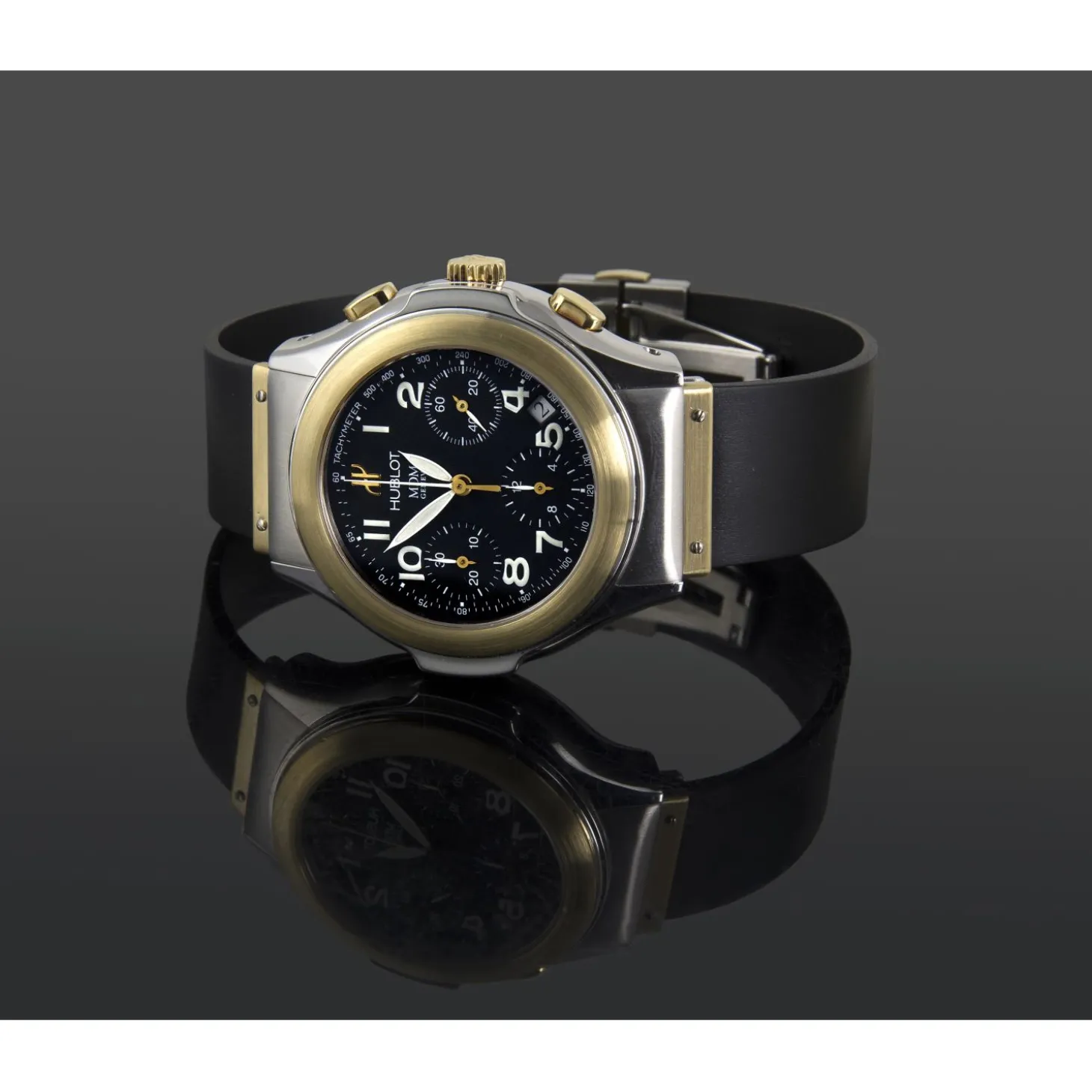 HUBLOT Elegant chronograph acero y oro automático caballero 40mm