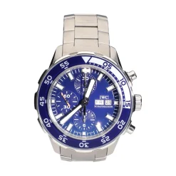 IWC Aquatimer chrono acero 44mm.