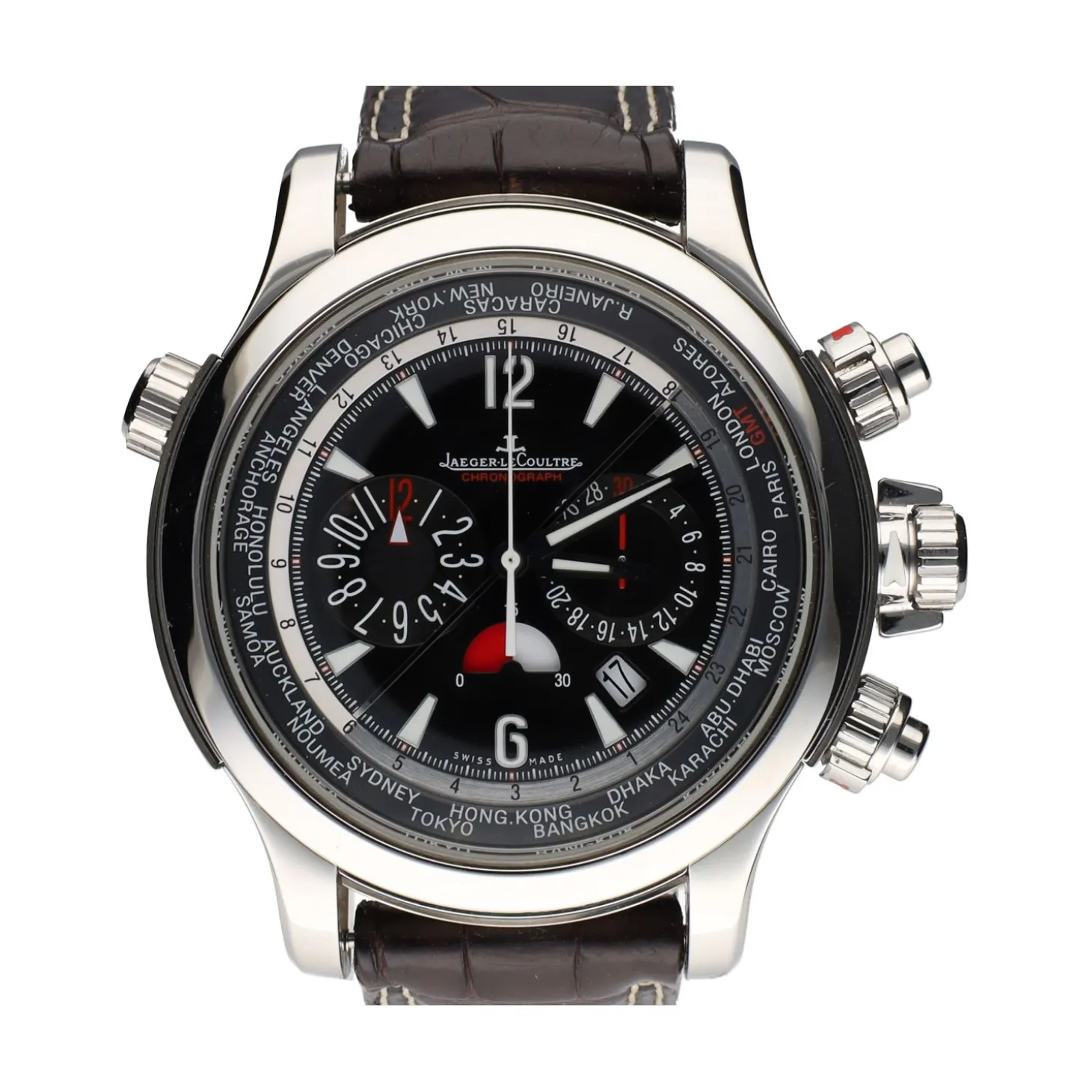 JAEGER-LECOULTRE Master compressor extreme world chronograph acero.