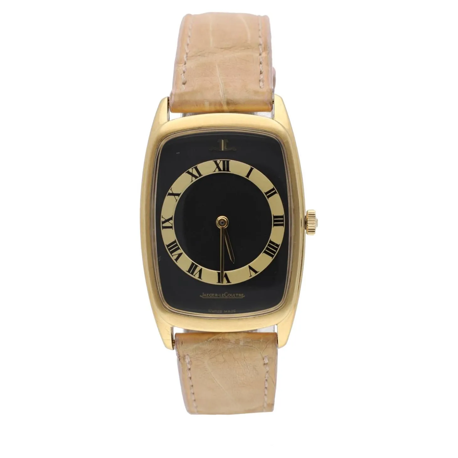 JAEGER-LECOULTRE Vintage oro amarillo cuerda manual.