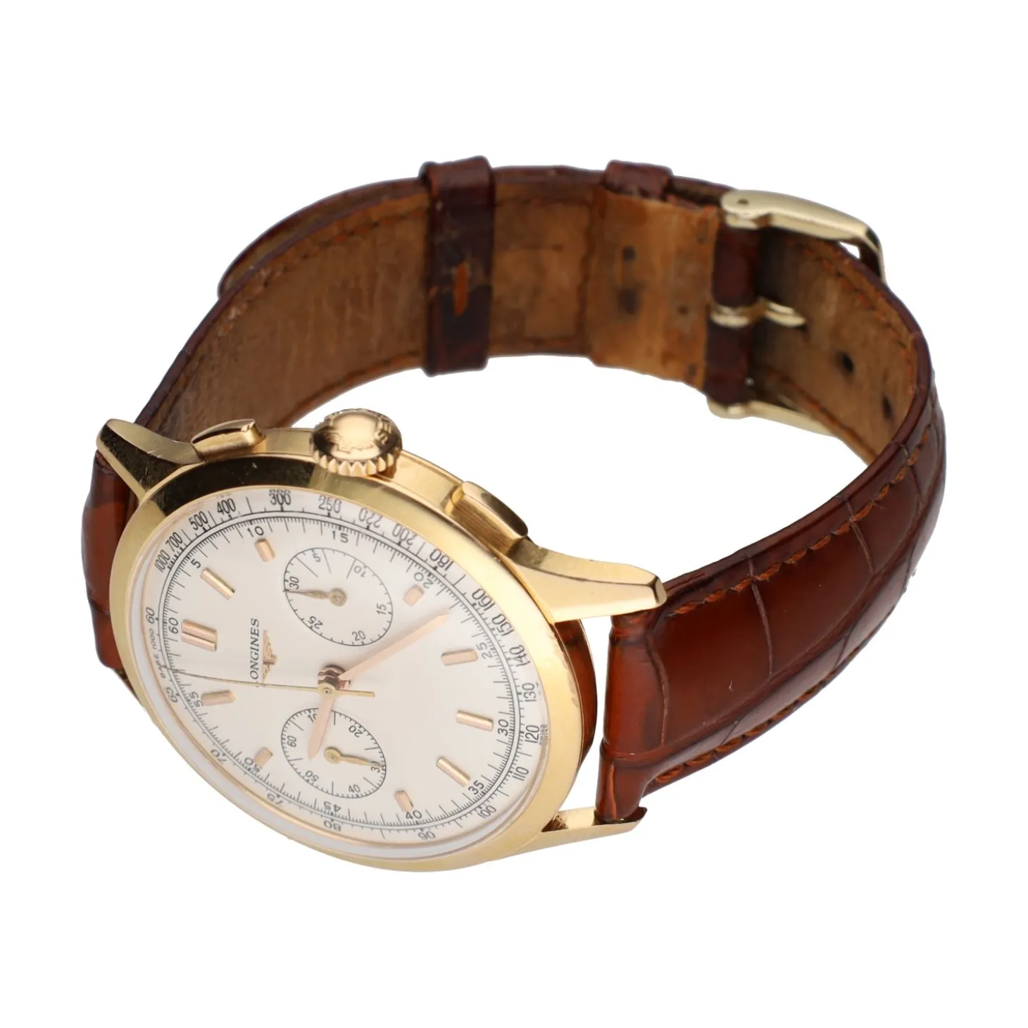 LONGINES Clasico chrono oro amarillo 38mm.