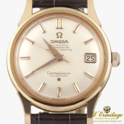 OMEGA Constellation calendar oro amarillo.
