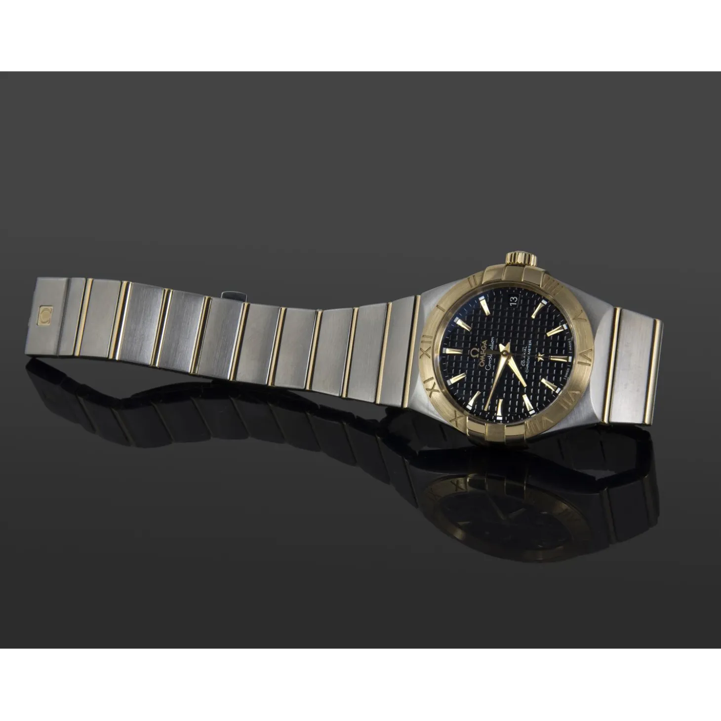 OMEGA Constellation co-axial acero y oro automático caballero 38mm