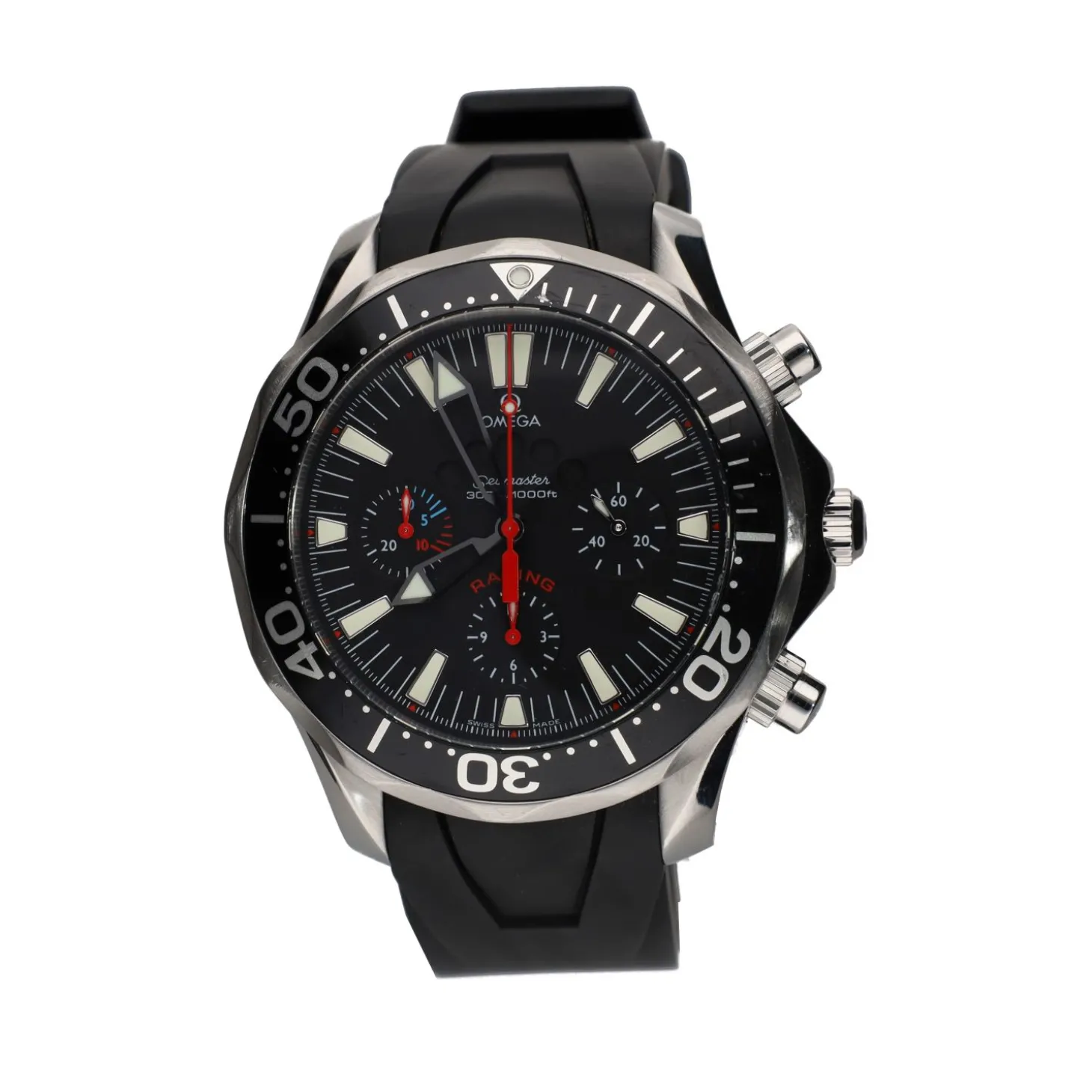 OMEGA Seamaster racing 300m acero 44mm.