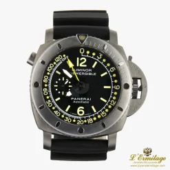 PANERAI Depth gauge submersible luminor 1950 titanio