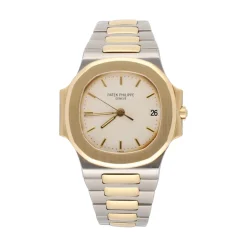 PATEK PHILIPPE Nautilus acero y oro 37mm.
