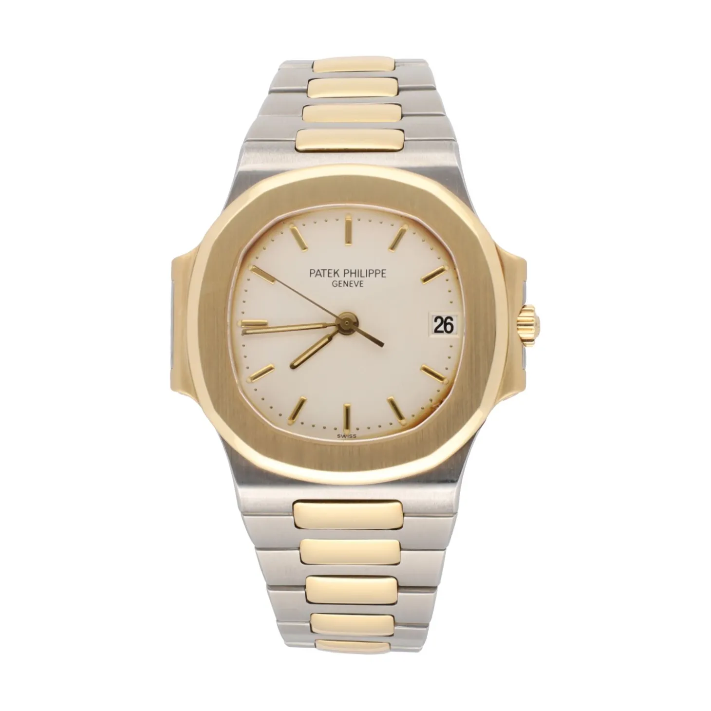 PATEK PHILIPPE Nautilus acero y oro 37mm.