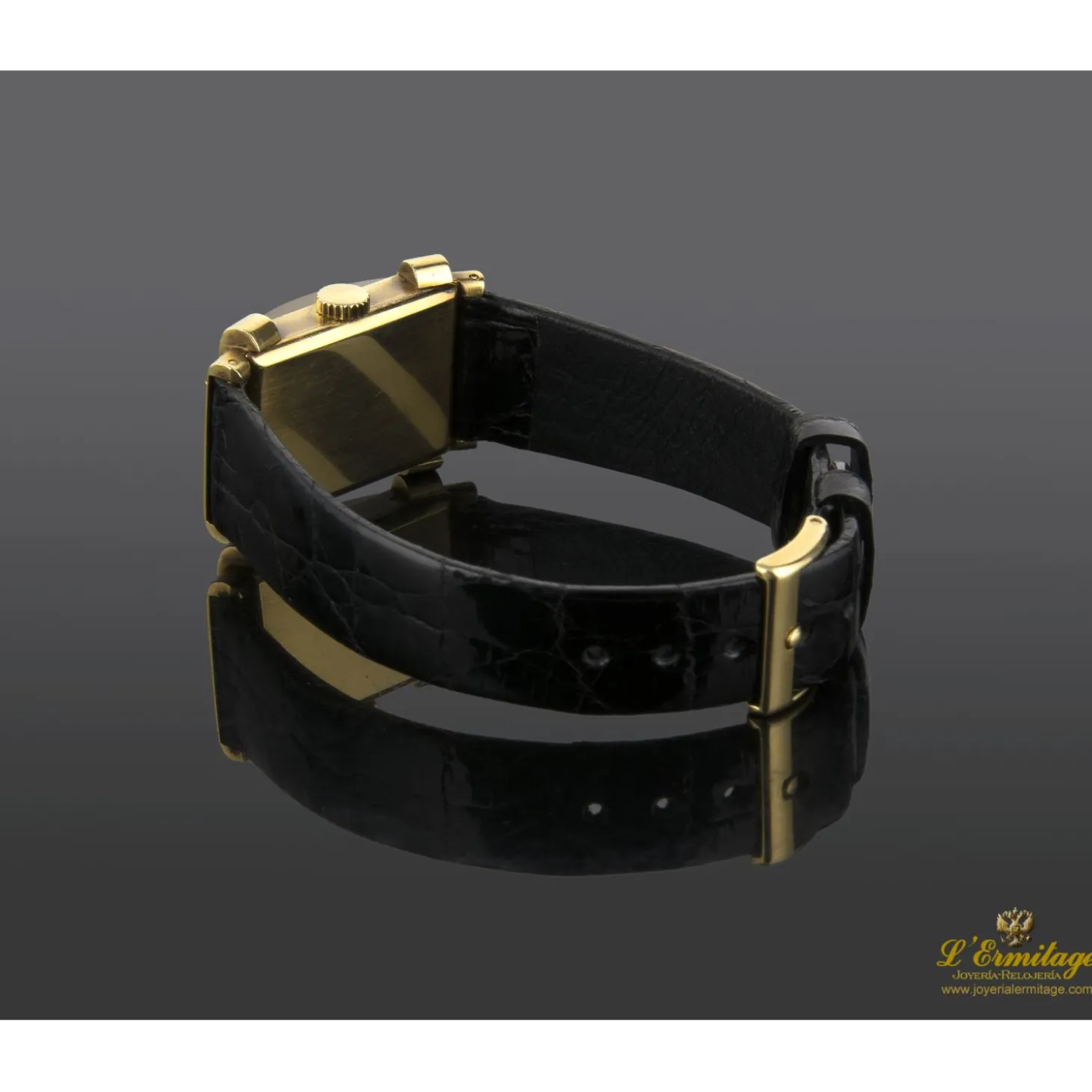 PATEK PHILIPPE Top hat oro amarillo cuerda manual.