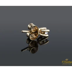 PENDIENTES Dependientes realizados en oro amarillo con brillantes.