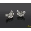 PENDIENTES Pendientes antiguos oro blanco y diamantes naturales.
