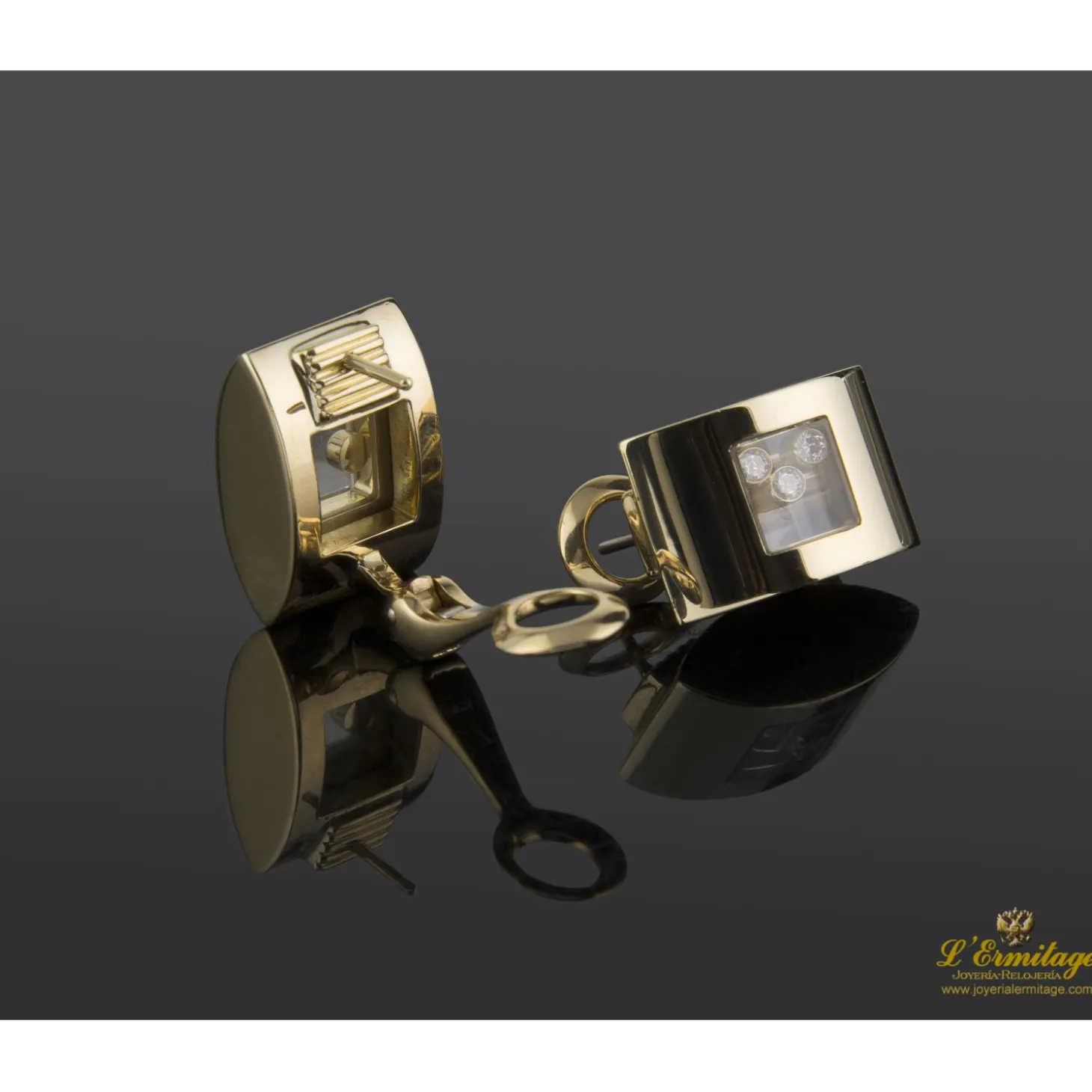 PENDIENTES Pendientes chopard happy diamonds