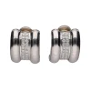 PENDIENTES Pendientes chopard en oro blanco y brillantes.