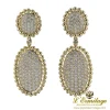PENDIENTES Pendientes colgantes oro amarillo y diamantes