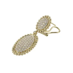 PENDIENTES Pendientes colgantes oro amarillo y diamantes