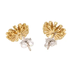 PENDIENTES Pendientes damiani en oro amarillo, citrinos y diamantes.